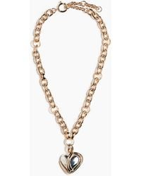 H&M - Collier Bicolore Avec Pendentif - Lyst