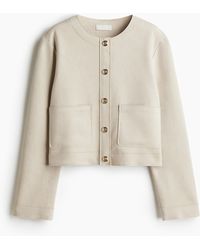 H&M - Cardigan mit Taschen - Lyst