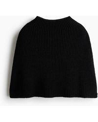 H&M - Cape in Rippstrick - Lyst