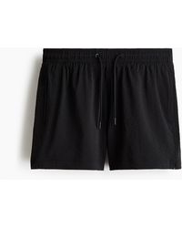 H&M - Zwemshort Van Seersucker - Lyst