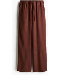 H&M - Kordelzughose mit geradem Bein - Lyst