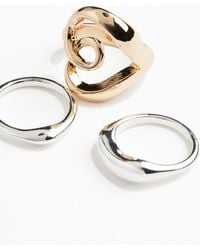 H&M - 3er-Pack Ringe - Lyst