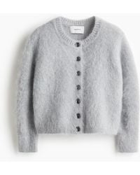 H&M - Cardigan aus Mohairmix - Lyst