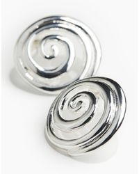 H&M - Boucles d'oreilles en spirale - Lyst