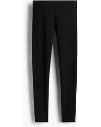 H&M - Legging En Coton - Lyst