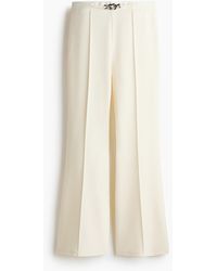 H&M - Hose aus Ponte-di-Roma mit Bootcut - Lyst
