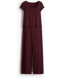 H&M - Geribde Pyjama - Lyst