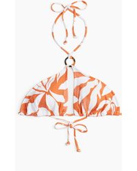 H&M - Wattiertes Neckholder-Bikinitop - Lyst