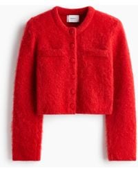 H&M - Vest Van Mohairmix Met Schoudervullingen - Lyst