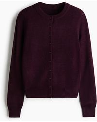 H&M - Structuurgebreid Vest - Lyst