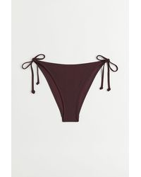 H&M - Tie-Tanga Bikinihose - Lyst