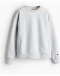 H&M - Crewneck Sweatshirt - Lyst