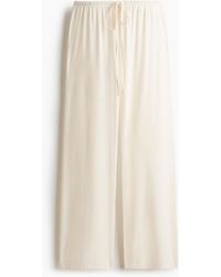 H&M - Pyjamabroek Van Viscosemix - Lyst