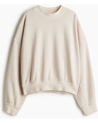 H&M - Sweatshirt im Washed-Look - Lyst