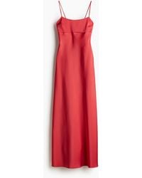 H&M - Maxikleid mit Bindedetail - Lyst