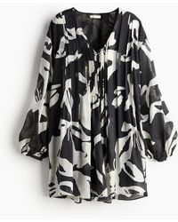 H&M - Jurk Met Platte Plooitjes - Lyst