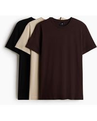 H&M - Set Van 3 T-shirts - Lyst
