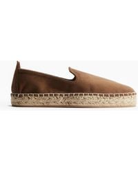 H&M - Espadrilles aus Canvas - Lyst