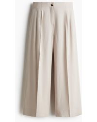H&M - Wijde Enkellange Broek - Lyst