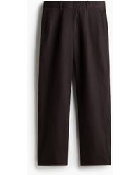 H&M - Pantalon Relaxed Fit en lin mélangé - Lyst