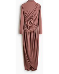 H&M - Drapiertes Jerseykleid - Lyst