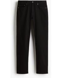 H&M - Straight Regular Jeans - Lyst