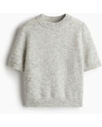 H&M - Pullover aus Mohairmix - Lyst