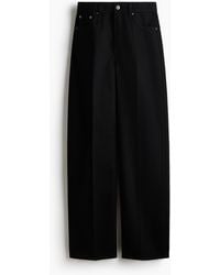 H&M - Jean Large Avec Plis - Lyst
