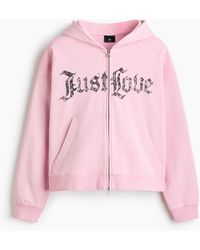 H&M - Oversized Capuchonvest - Lyst