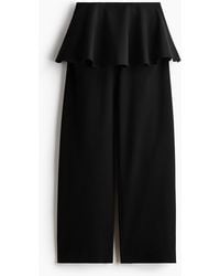 H&M - Hose mit Jupe und Barrel-Bein - Lyst