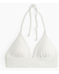 H&M - Padded Triangelbikinitop - Lyst