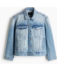 H&M - Trucker-Jacke aus Denim - Lyst