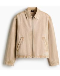 H&M - Baumwolljacke mit Kragen - Lyst