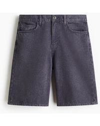 H&M - Denim Short - Lyst