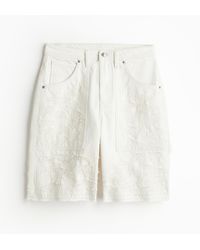 H&M - Bermuda Regular Denim Short - Lyst