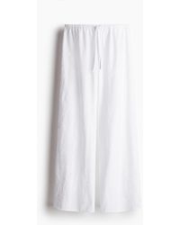 H&M - Pyjamabroek Met Borduursel - Lyst