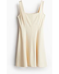H&M - Robe À Encolure Carrée En Jersey - Lyst
