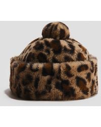 H&M - Bonnet Duveteux À Pompon - Lyst