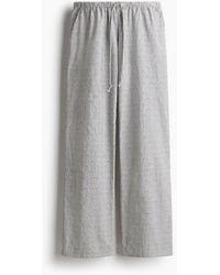 H&M - Kordelzughose mit geradem Bein - Lyst