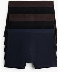 H&M - Set Van 5 Mid-trunks Met Lycra - Lyst