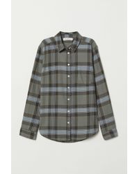 H&M Plaid Shirt - Green