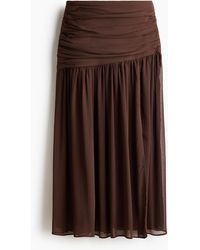 H&M - Transparante Maxirok - Lyst