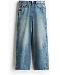 H&M - Wide Jeans - Lyst
