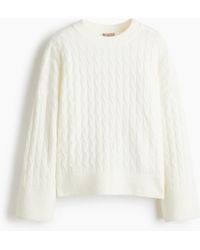 H&M - Pull en maille torsadée - Lyst