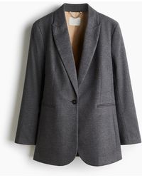 H&M - Single-breasted Blazer - Lyst