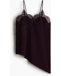H&M - Trägertop mit Spitze - Lyst