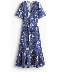 H&M - Gemustertes Twillkleid - Lyst