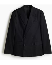 H&M - Zweireihiges Jackett in Relaxed Fit - Lyst