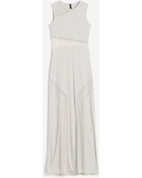 H&M - Bodycon-Kleid mit Mesh-Detail - Lyst