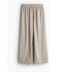 H&M - Pantalon à taille élastique - Lyst